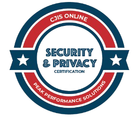 CJIS Security Badge